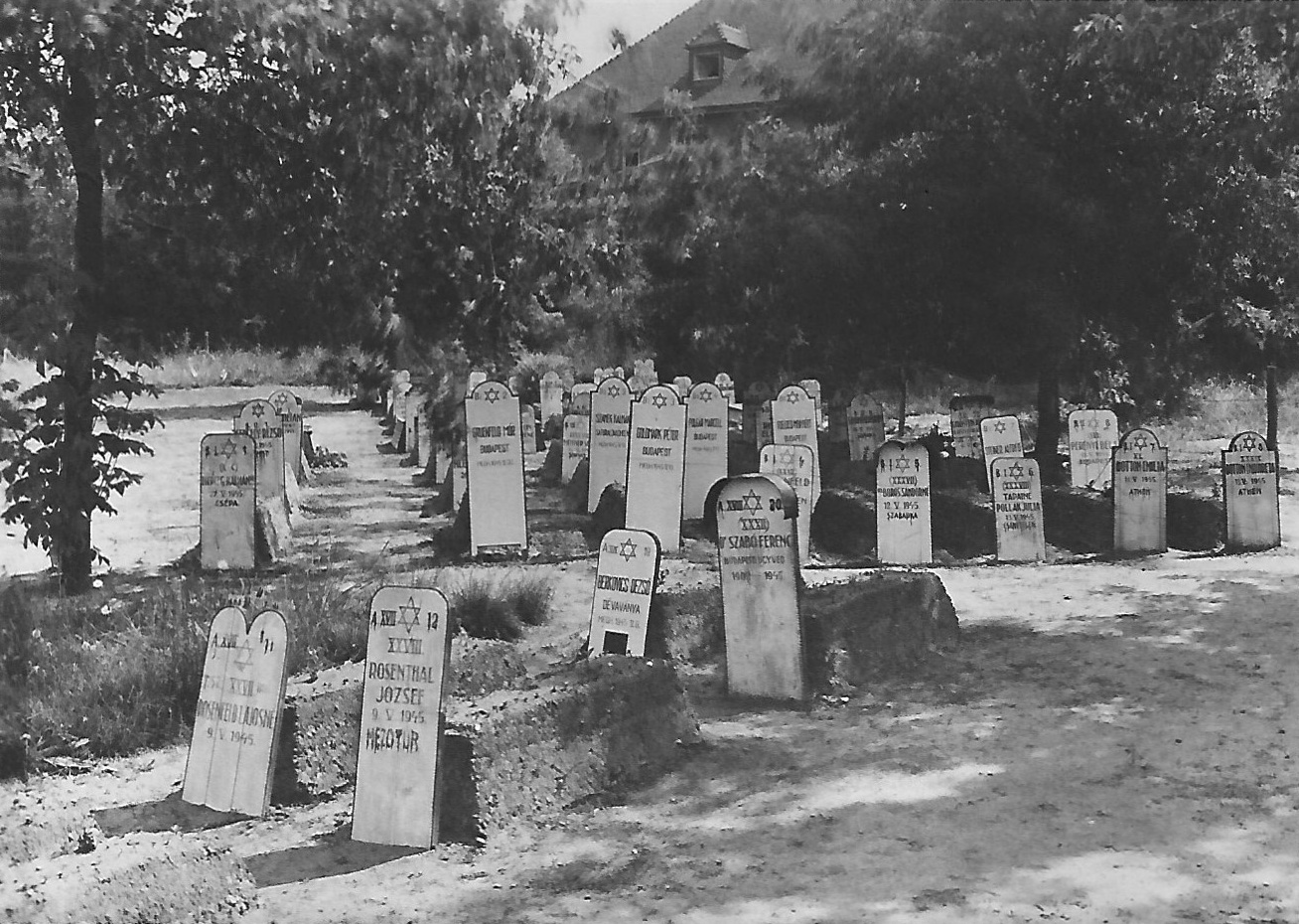 jüdischer Friedhof in Hillersleben 1945