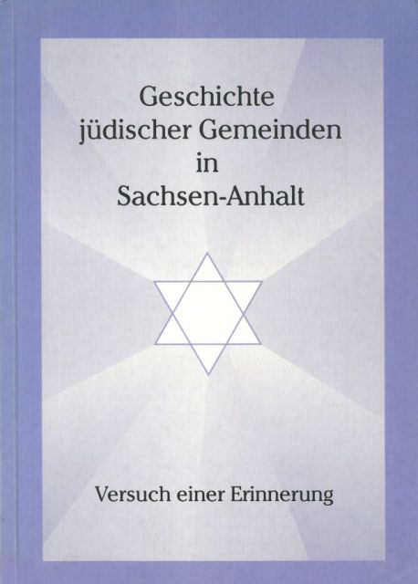 Geschichte jüdischer Gemeinden in Sachsen-Anhalt